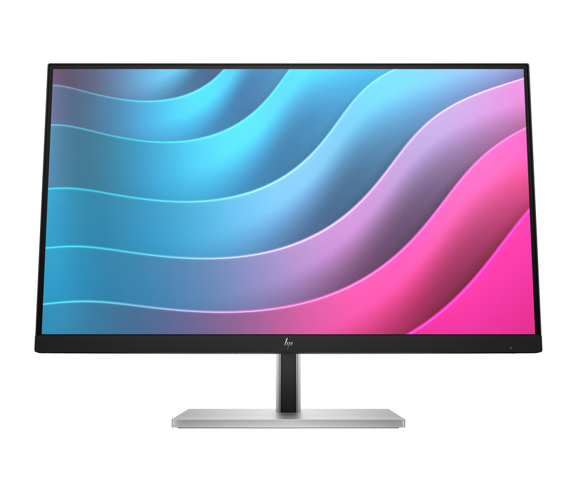 HP E-Series E24 G5 FHD Monitor, 60.5 cm (23.8"), 1920 x 1080 pixels, Full HD, LCD, 5 ms, Silver, Black