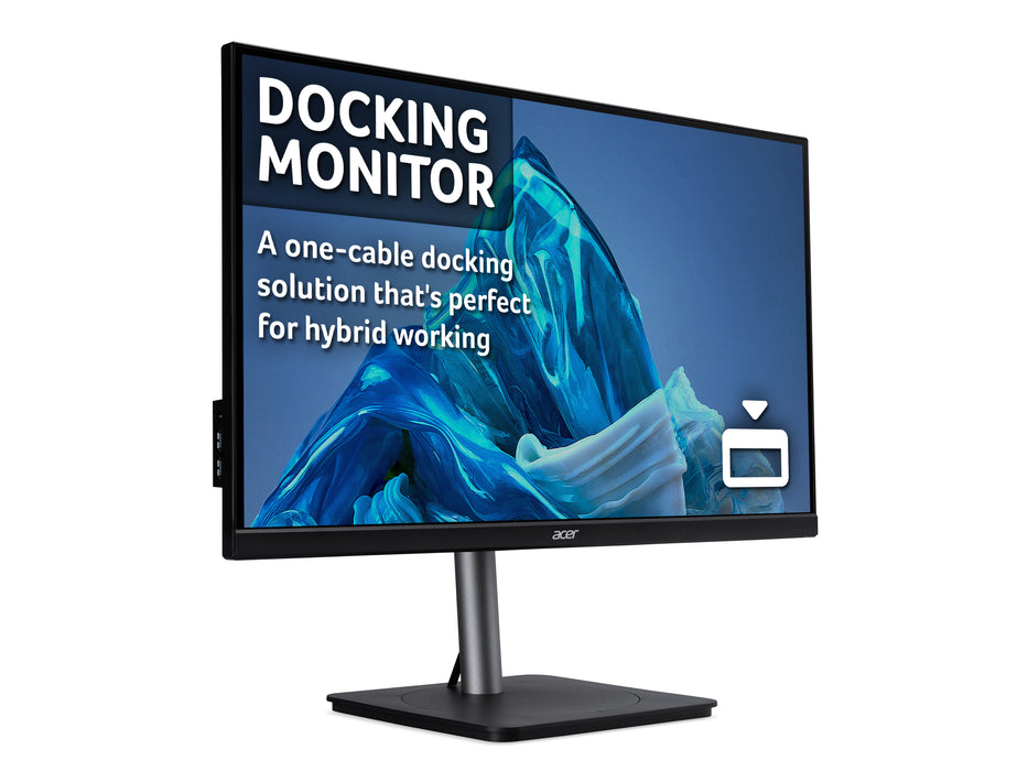 Acer CB3 CB243Y 24" Full HD IPS LCD Monitor, 60.5 cm (23.8"), 1920 x 1080 pixels, Full HD, LCD, 4 ms, Black