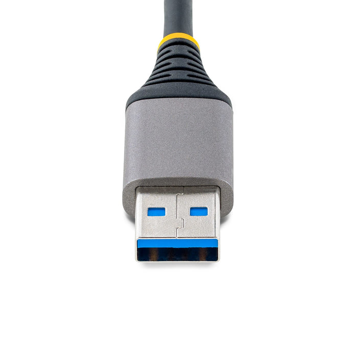 StarTech 4 Port USB Hub, USB 3.0 (5Gbps), Bus Powered, USB-A to 4x USB-A Hub w/ Optional Auxiliary Power Input, Portable Desktop/Laptop USB Hub, 1ft/30cm Cable, USB Expansion Hub (5G4AB-USB-A-HUB)