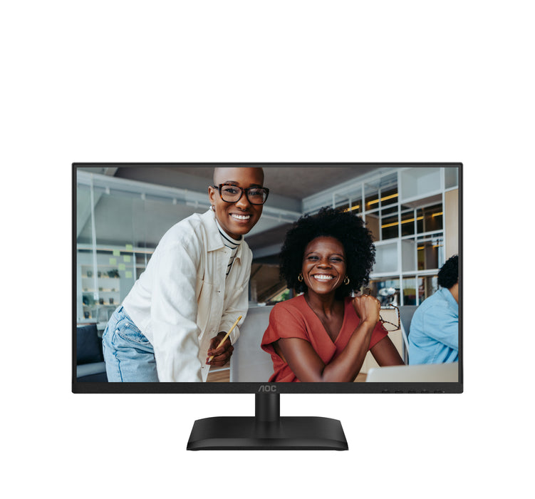 AOC E4 24E4CV, 60.5 cm (23.8"), 1920 x 1080 pixels, Full HD, LED, 4 ms, Black