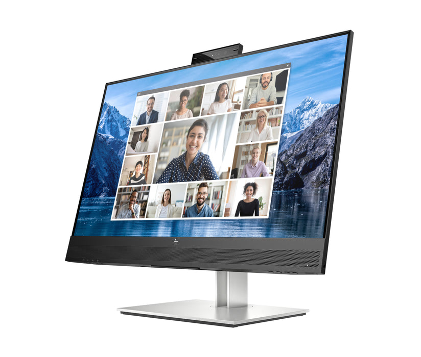 HP E-Series E27m G4 QHD USB-C Conferencing Monitor, 68.6 cm (27"), 2560 x 1440 pixels, Quad HD, LCD, 5 ms, Black
