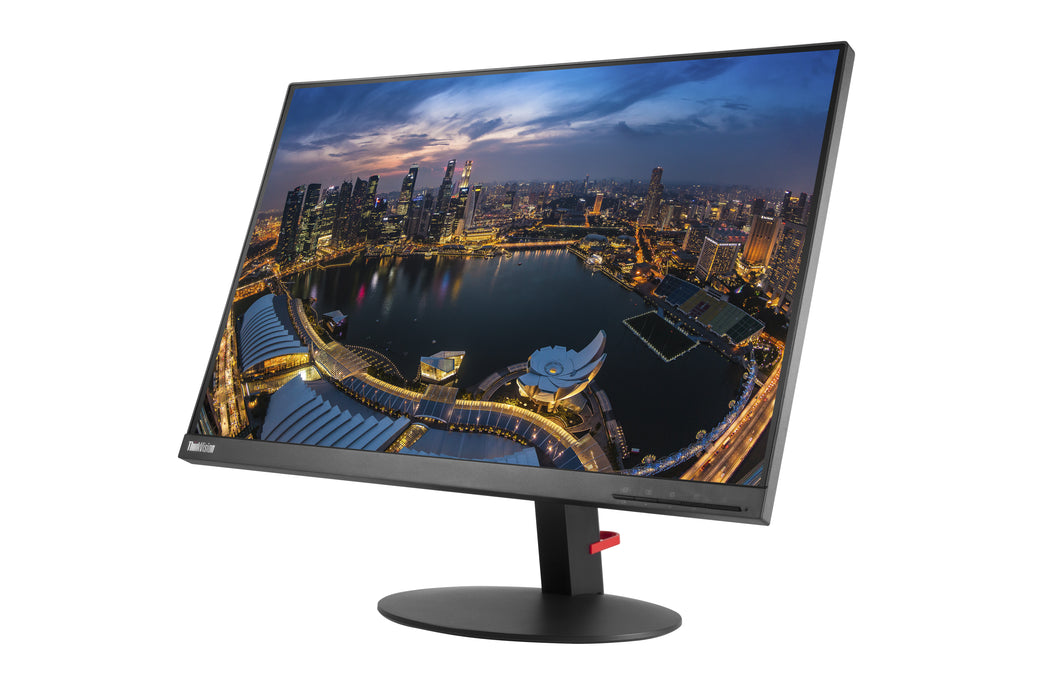 Lenovo ThinkVision T24d, 61 cm (24"), 1920 x 1200 pixels, WUXGA, LED, 7 ms, Black
