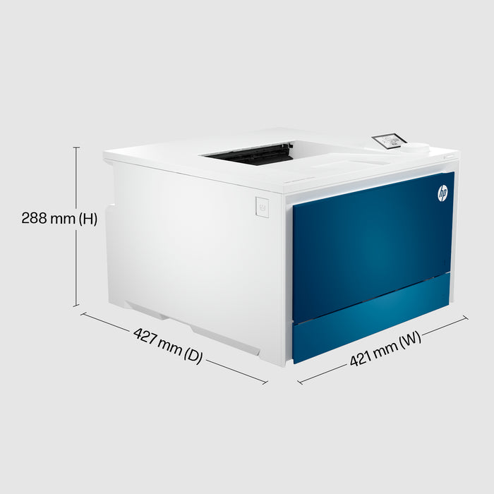 HP Color LaserJet Pro LaserJet Pro 4202dn Color Printer, Ethernet Only; Duplex, Laser, Colour, 600 x 600 DPI, A4, 33 ppm, Duplex printing