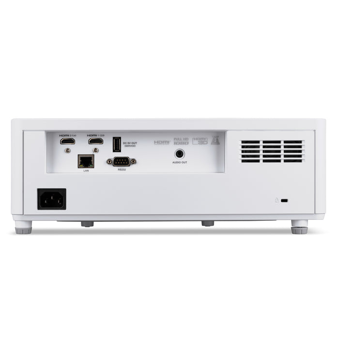Acer PL2520 DLP Projector - Full HD (1920 x 1080), 16:9, 6000 Lumens, 50,000:1 Contrast Ratio, 6000 ANSI lumens, DLP, 1080p (1920x1080), 50000:1, 16:9, 558.8 - 7620 mm (22 - 300")