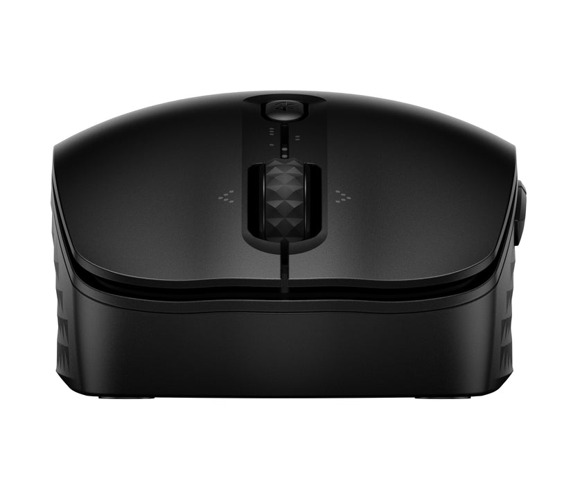 HP 425 Programmable Bluetooth Mouse, Ambidextrous, Bluetooth, 4000 DPI, Black