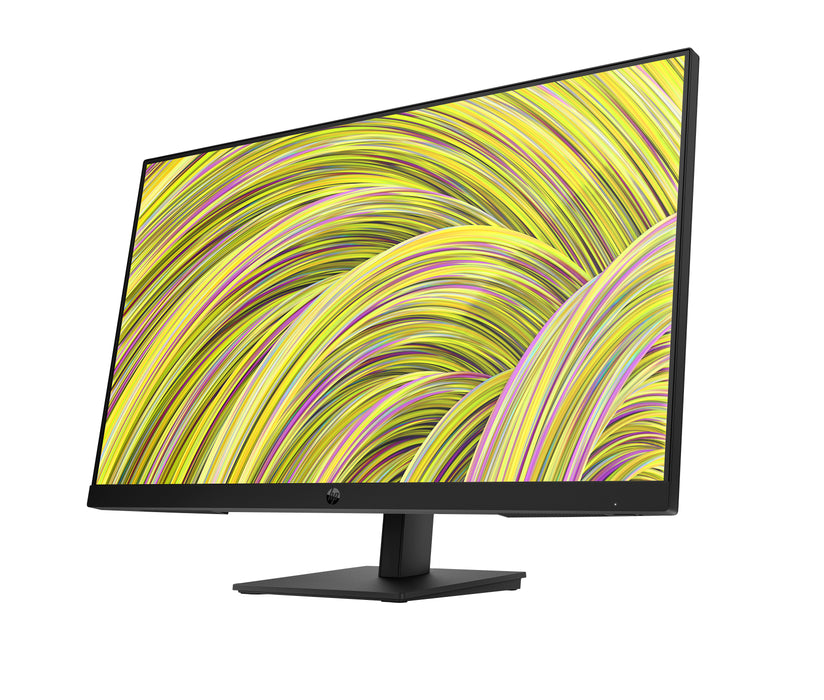 HP P27h G5 FHD Monitor, 68.6 cm (27"), 1920 x 1080 pixels, Full HD, LCD, 5 ms, Black