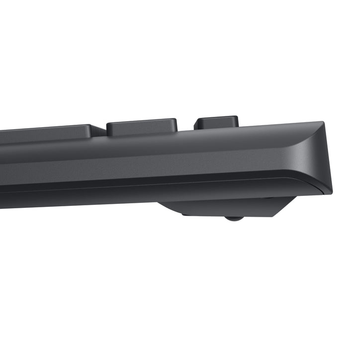 DELL Keyboard and Mouse - KM3322W - UK (QWERTY), Wireless, RF Wireless, Plunger key switch, QWERTY, Black, Mouse included