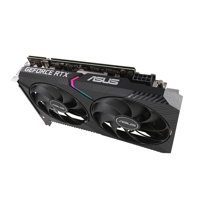 ASUS Dual -RTX3060-O12G-V2, GeForce RTX 3060, 12 GB, GDDR6, 192 bit, 7680 x 4320 pixels, PCI Express 4.0
