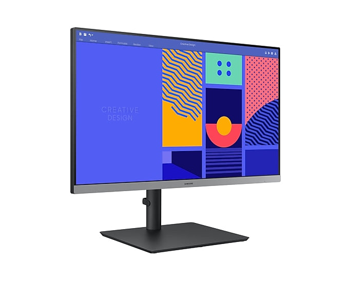 Samsung LS24C432GAU, 61 cm (24"), 1920 x 1080 pixels, Full HD, LED, 4 ms, Black