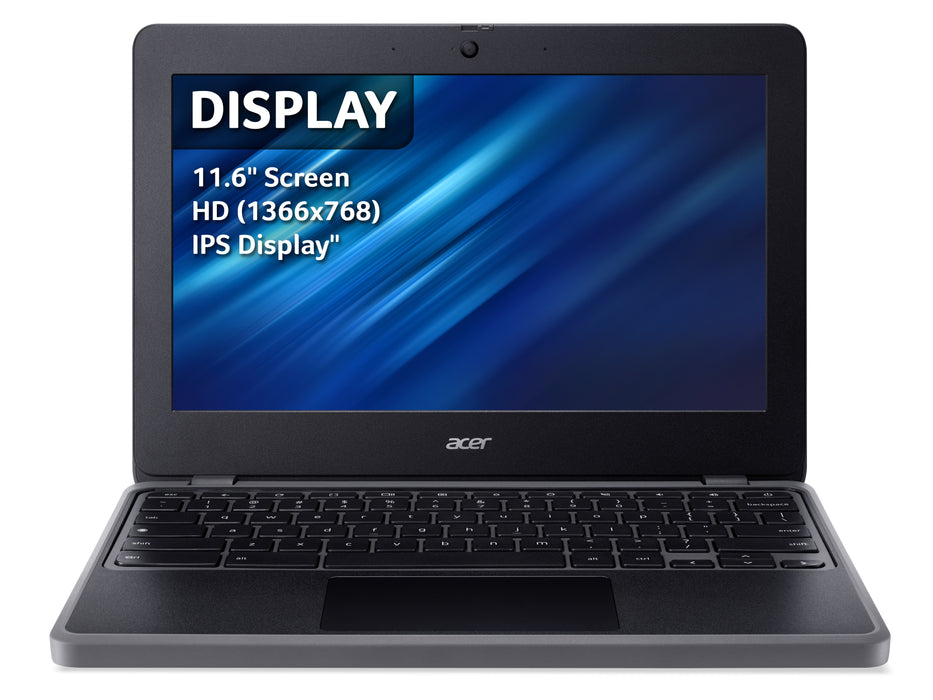 Acer Chromebook NX.KD8EK.002, Intel® N, 29.5 cm (11.6"), 1366 x 768 pixels, 4 GB, 64 GB, ChromeOS