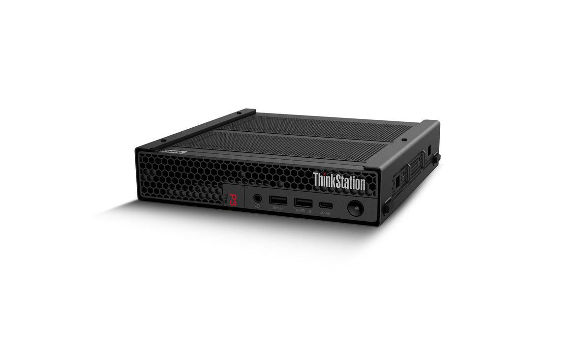 Lenovo ThinkStation P3 Tiny Gen 2, Intel Core Ultra 7, 265, 16 GB, DDR5-SDRAM, 512 GB, Windows 11 Pro