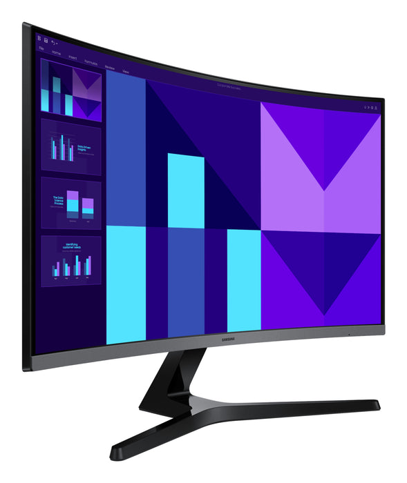 Samsung 27" S39GD Full HD Curved Monitor, 68.6 cm (27"), 1920 x 1080 pixels, Full HD, LCD, 4 ms, Black