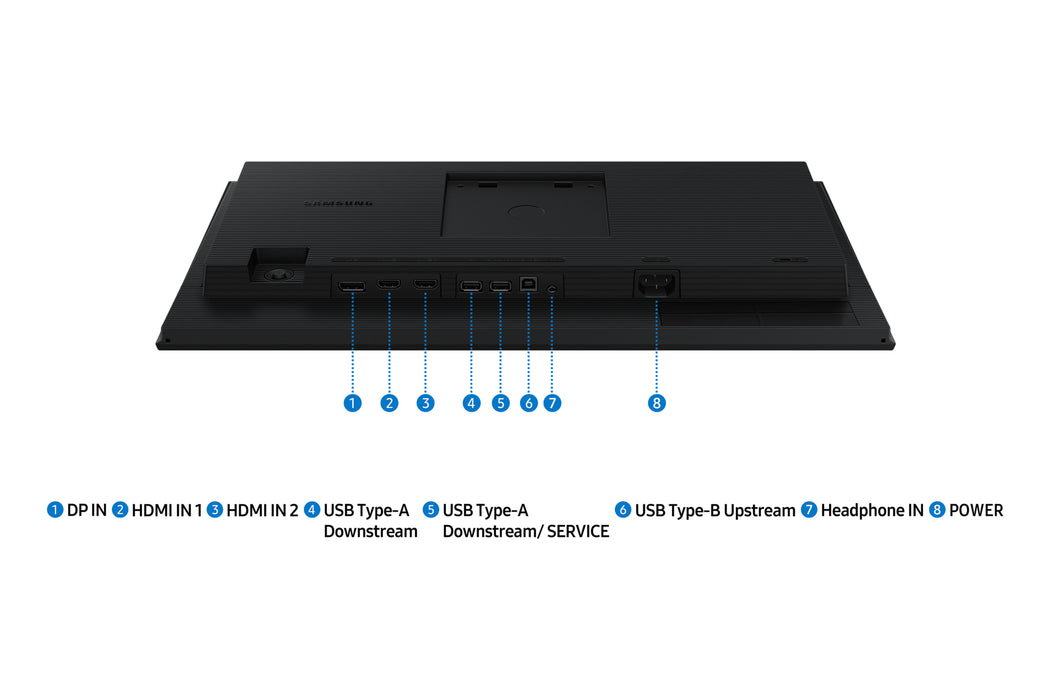 Samsung 22" S40GD Full HD Monitor, 55.9 cm (22"), 1920 x 1080 pixels, Full HD, LCD, 5 ms, Black