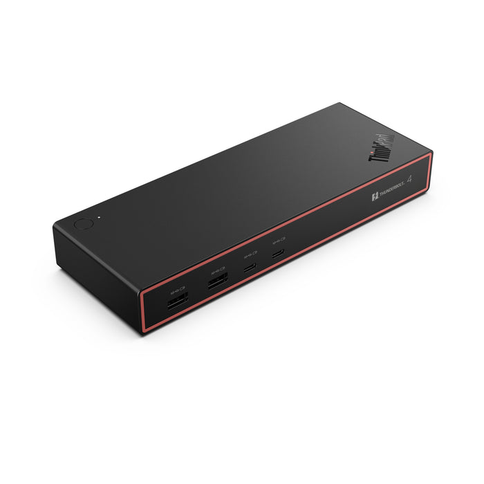 Lenovo 40BG0135UK, Wired, Thunderbolt 4, 100 W, 2500 Mbit/s, Black, Eclipse Black