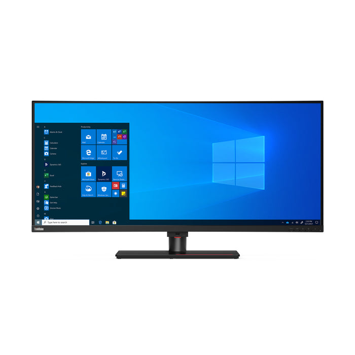 Lenovo ThinkVision P40w-20, 100.8 cm (39.7"), 5120 x 2160 pixels, 5K Ultra HD, LED, 6 ms, Black