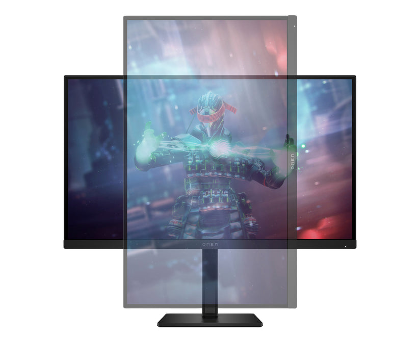 OMEN by HP OMEN by 27 inch UHD 144Hz Gaming Monitor - OMEN 27k, 68.6 cm (27"), 3840 x 2160 pixels, 4K Ultra HD, LCD, 1 ms, Black