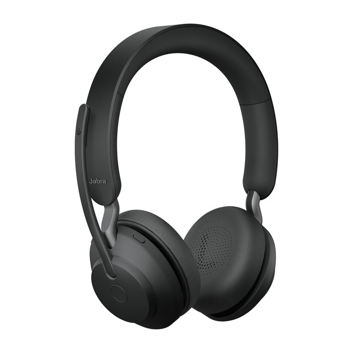Jabra Evolve2 65 USB-C Black UC Chrg stand Stereo, Wireless, Office/Call center, 20 - 20000 Hz, 176.4 g, Headset, Black
