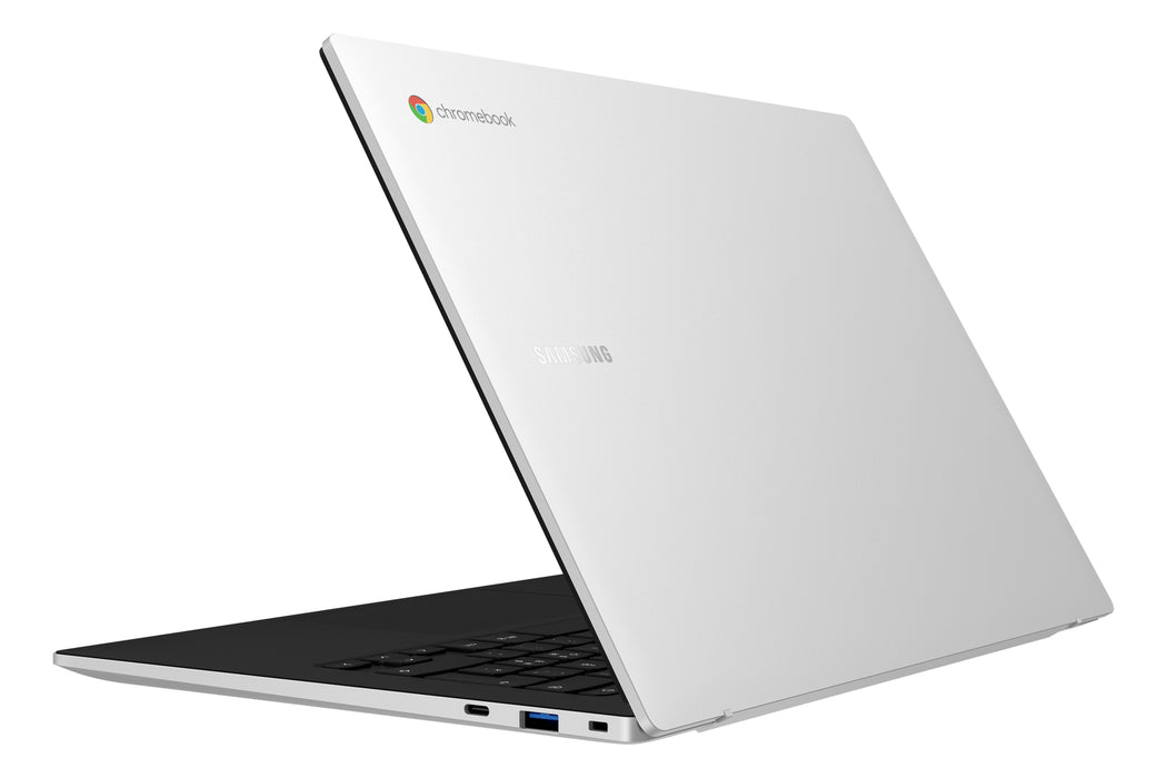 Samsung Chromebook Galaxy Go Intel Celeron N4500 4GB RAM 64GB eMMC 14" ChromeOS Silver, Intel® Celeron® N, 1.1 GHz, 35.6 cm (14"), 1366 x 768 pixels, 4 GB, 64 GB