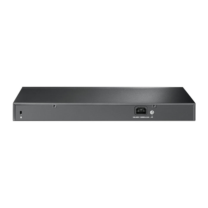 TP-Link 28-Port Gigabit Easy Smart Switch with 24-Port PoE+, Managed, L2, Gigabit Ethernet (10/100/1000), Power over Ethernet (PoE), Rack mounting, 1U