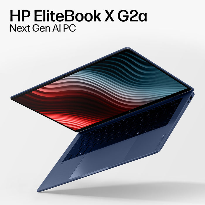 HP EliteBook X G2a 14 inch Notebook Next Gen AI PC Wolf Pro Security Edition, AMD Ryzen AI 7 PRO, 35.6 cm (14"), 2880 x 1800 pixels, 32 GB, 512 GB, Windows 11 Pro