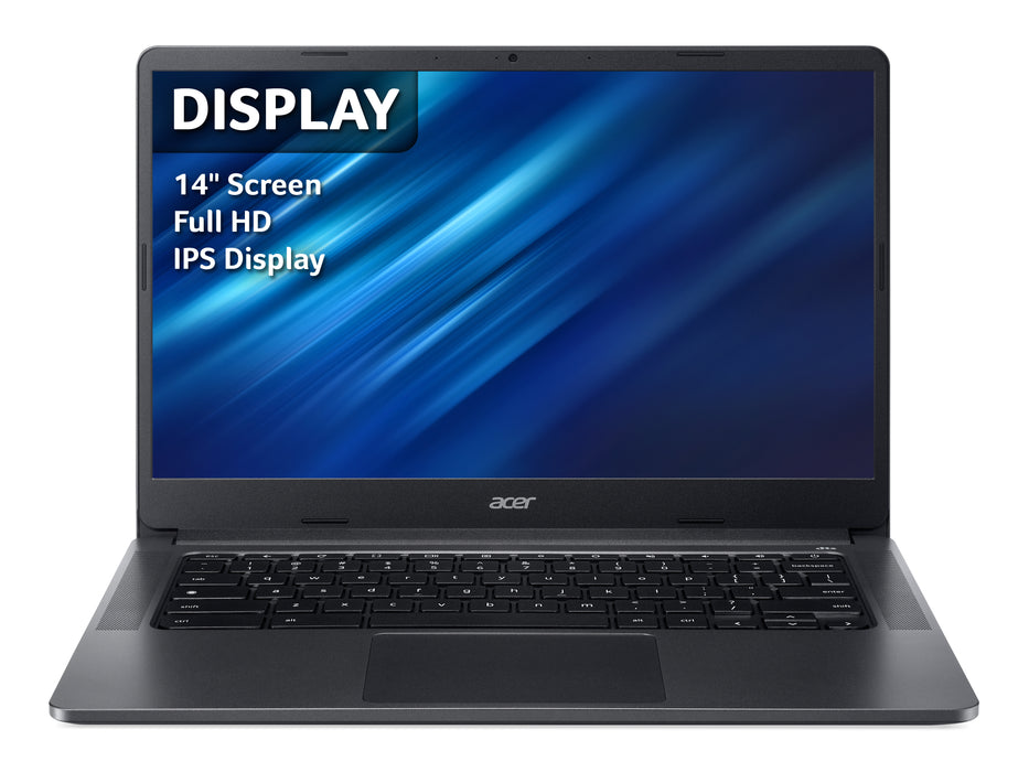 Acer Chromebook C934 14" Full HD 128GB/8GB N6000, Intel® Pentium® Silver, 1.1 GHz, 35.6 cm (14"), 1920 x 1080 pixels, 8 GB, 128 GB