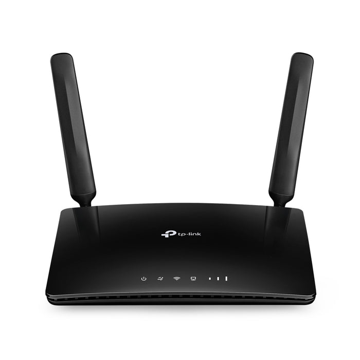 TP-Link TL-MR6400, Wi-Fi 4 (802.11n), Single-band (2.4 GHz), Ethernet LAN, 3G, Black, Tabletop router