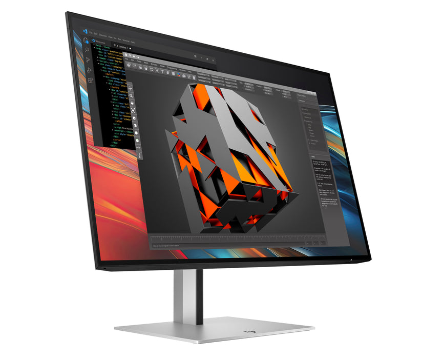 HP Series 7 Pro 24 inch WUXGA Monitor - 724pn, 61 cm (24"), 1920 x 1200 pixels, WUXGA, LCD, 5 ms, Black, Silver