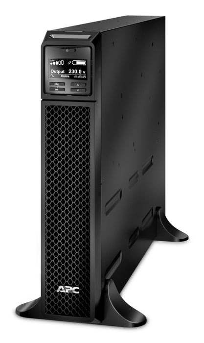 APC Smart-UPS On-Line, 1000VA/1000W, Tower, 230V, 6x C13 IEC outlets, SmartSlot, Extended runtime, W/O rail kit, Double-conversion (Online), 1 kVA, 1000 W, Sine, 220 V, 240 V