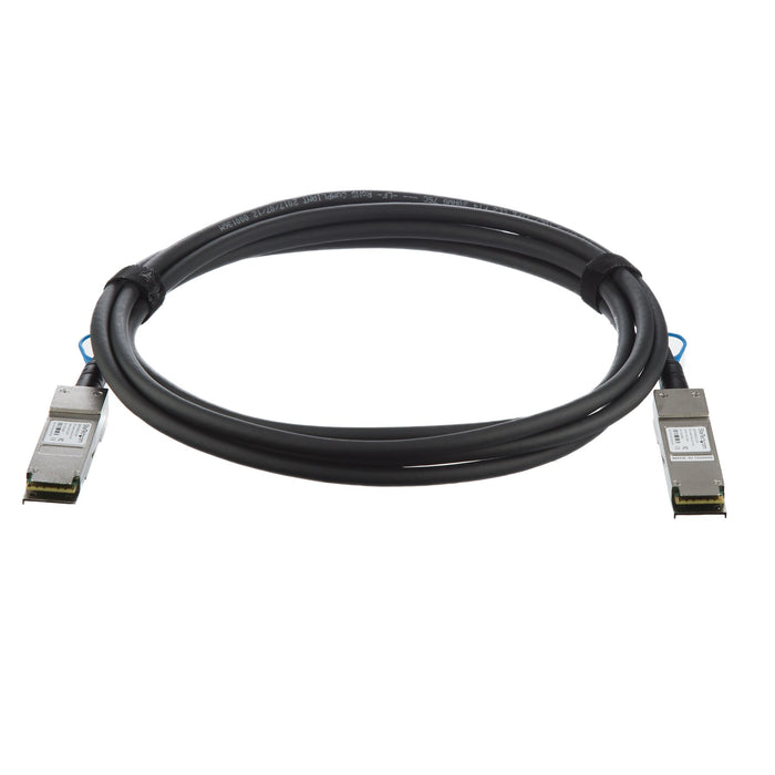 StarTech.com Cisco QSFP-H40G-CU3M Compatible 3m 40G QSFP+ to QSFP+ Direct Attach Cable Twinax - 40GbE QSFP+ Copper DAC 40 Gbps Low Power Passive Transceiver Module DAC Firepower C9200 C9400, 3 m, QSFP+, QSFP+