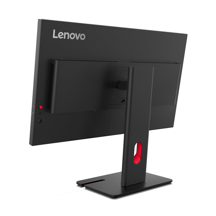 Lenovo ThinkVision T27QD-40, 68.6 cm (27"), 2560 x 1440 pixels, Wide Quad HD, LED, 6 ms, Black