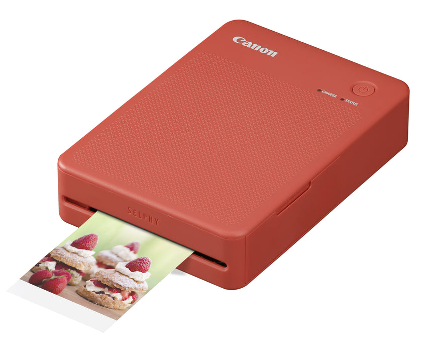 Canon SELPHY QX20 RD, Dye-sublimation, 287 x 287 DPI, 2.8" x 3.3" (7.2x8.5cm), Borderless printing, Wi-Fi, Bluetooth