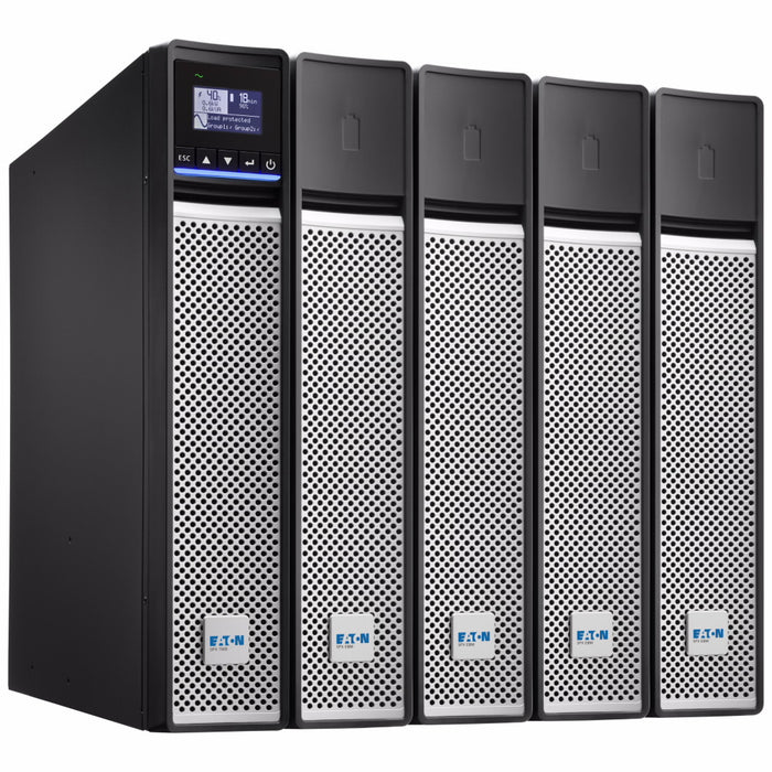 Eaton 5PX1500IRT2UG2BS, Line-Interactive, 1.5 kVA, 1500 W, Sine, 150 V, 294 V