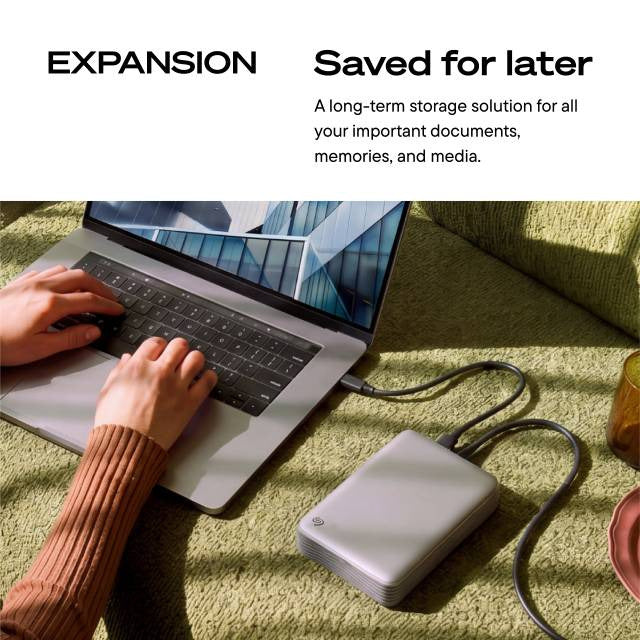 Seagate Expansion STNP8000400, 8 TB, 3.5", Grey