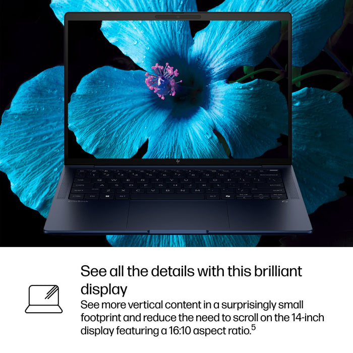 HP EliteBook X G1i Next Gen AI PC, Intel Core Ultra 7, 35.6 cm (14"), 1920 x 1200 pixels, 32 GB, 512 GB, Windows 11 Pro