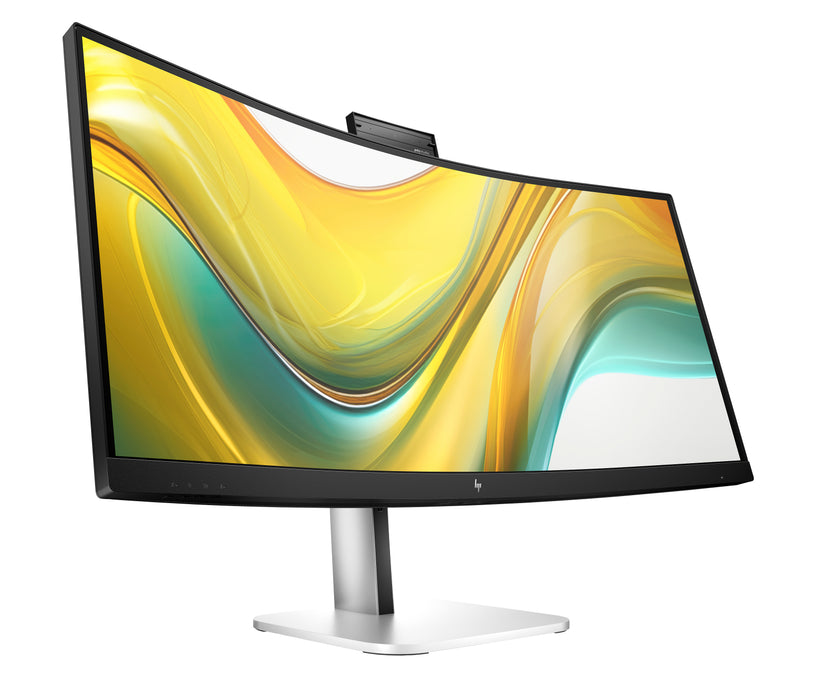 HP Series 5 Pro 34 inch WQHD USB-C Conferencing Monitor - 534pm, 86.4 cm (34"), 3440 x 1440 pixels, Wide Quad HD, LCD, 5 ms, Black