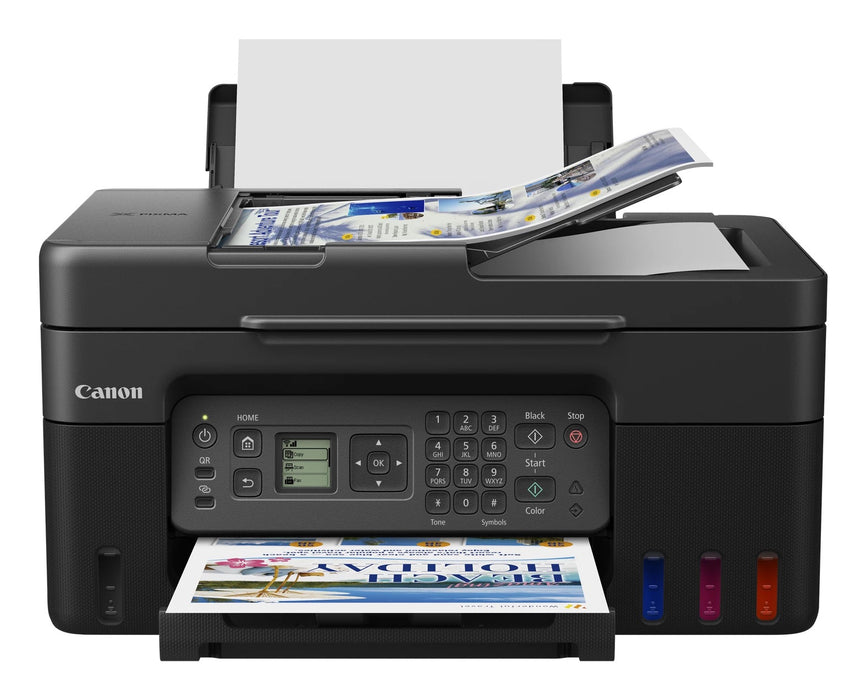 Canon PIXMA G4570 Wireless Colour All-in-one Refillable MegaTank Inkjet Printer, Inkjet, Colour printing, 4800 x 1200 DPI, A4, Direct printing, Black