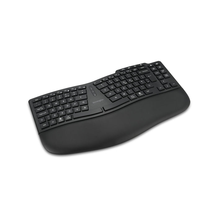 Kensington Pro Fit Ergo KB675 EQ TKL Rechargeable Keyboard, Tenkeyless (80 - 87%), Wireless, Bluetooth, Black