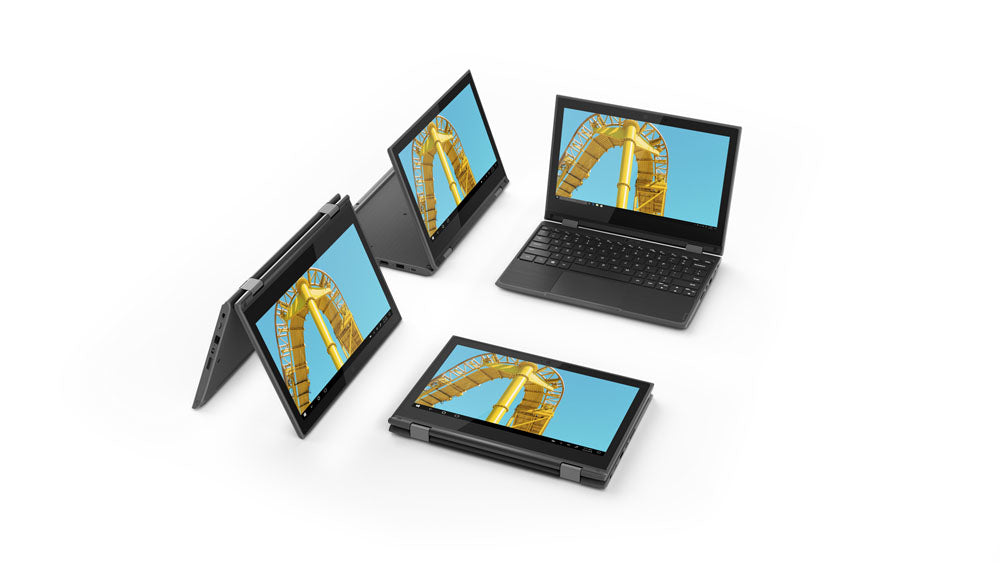 Lenovo 300e Windows 2nd Gen, Intel® Celeron®, 1.1 GHz, 29.5 cm (11.6"), 1366 x 768 pixels, 4 GB, 128 GB