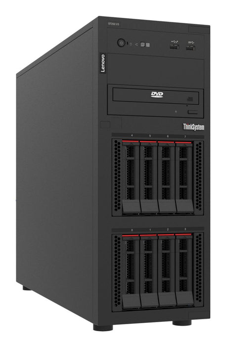 Lenovo ThinkSystem ST250 V3, 2.7 GHz, 6353P, 32 GB, DDR5-SDRAM, 800 W, Tower