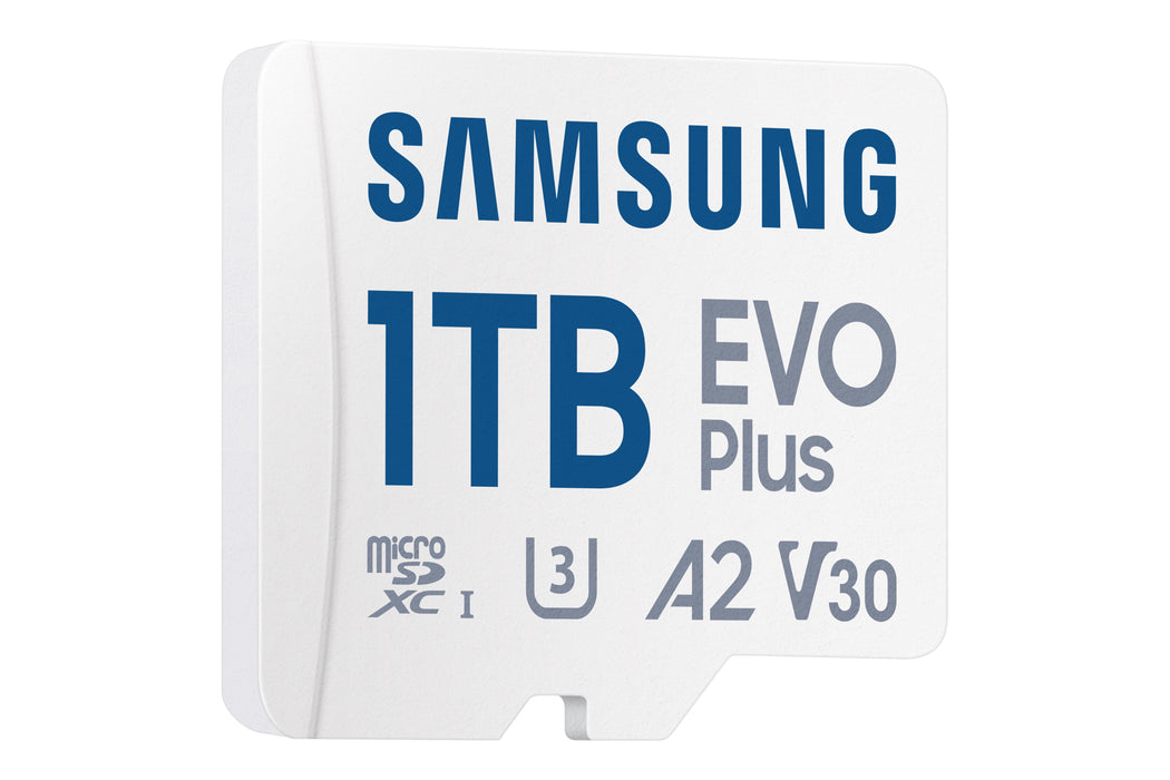 Samsung MB-MC1T0S, 1 TB, MicroSDXC, UHS-I, 160 MB/s, 160 MB/s, Class 3 (U3)