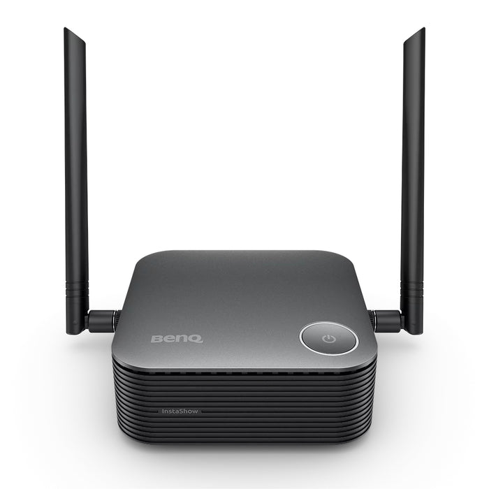 BenQ InstaShow VS25, Desktop, Black, External, 2 dBi, 802.11a, 802.11b, 802.11g, Wi-Fi 4 (802.11n), Wi-Fi 5 (802.11ac), Wi-Fi 6 (802.11ax), 2400 Mbit/s