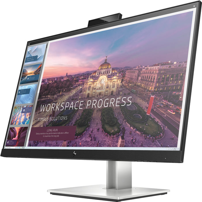 HP E24d G4 FHD USB-C Docking Monitor, 60.5 cm (23.8"), 1920 x 1080 pixels, Full HD, 5 ms, Black