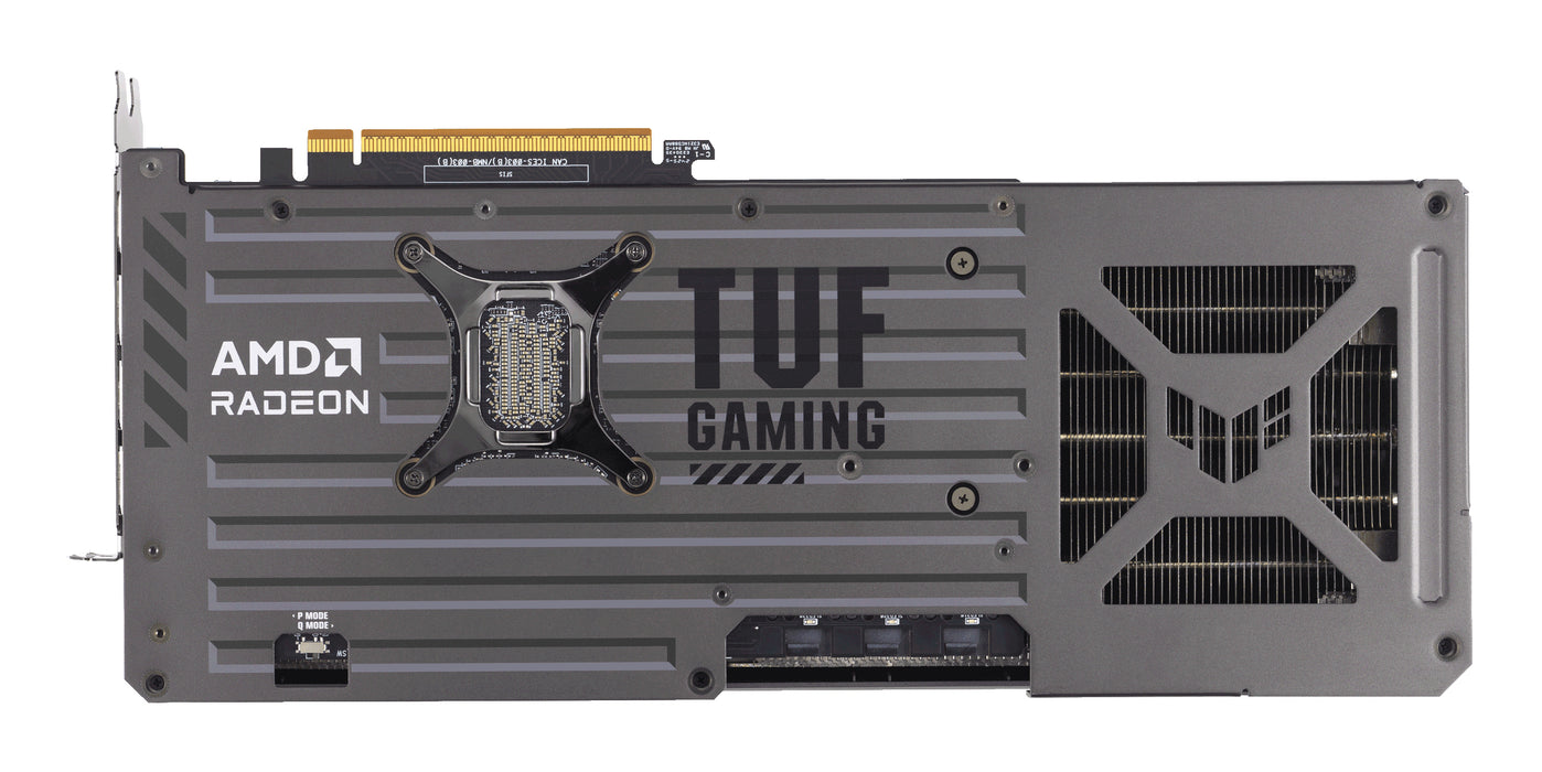 ASUS TUF Gaming TUF-RX9070XT-O16G-GAMING, Radeon RX 9070 XT, 16 GB, GDDR6, 256 bit, 7680 x 4320 pixels, PCI Express 5.0