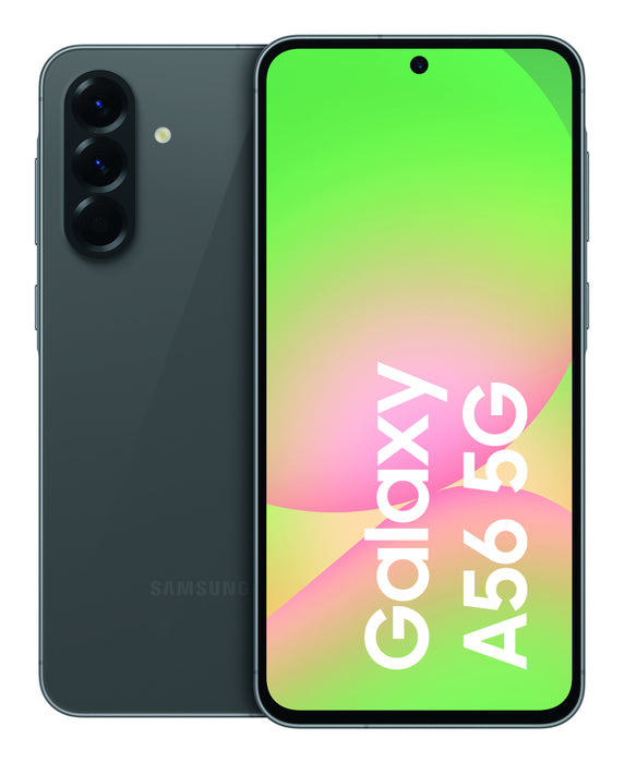 Samsung Galaxy A56, 17 cm (6.7"), 1080 x 2340 pixels, 8 GB, 128 GB, 50 MP, Graphite