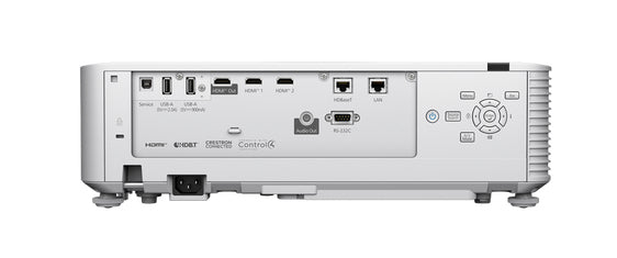 Epson EB-L690U, 6500 ANSI lumens, 3LCD, WUXGA (1920x1200), 16:10, 1270 - 12700 mm (50 - 500"), 1.44 - 23.84 m
