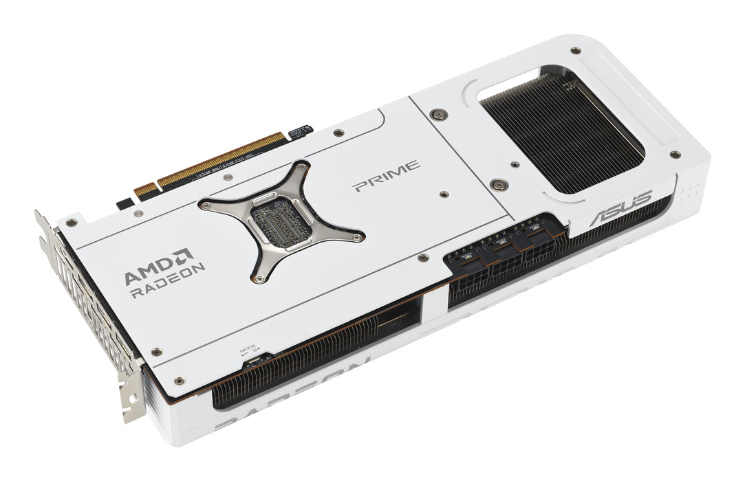 ASUS Prime -RX9070XT-O16G-WHITE, Radeon RX 9070 XT, 16 GB, GDDR6, 256 bit, 7680 x 4320 pixels, PCI Express 5.0
