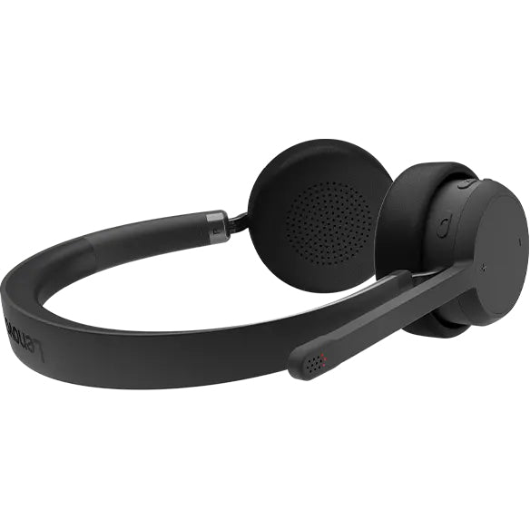 Lenovo 4XD1Q30302, Wireless, Calls/Music, 20 - 20000 Hz, 137 g, Headset, Black