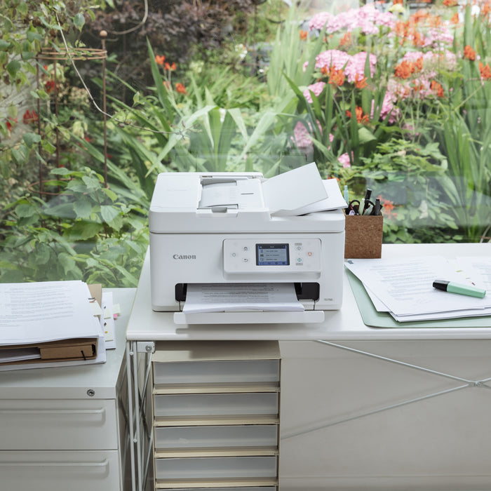 Canon PIXMA TS7750i, Inkjet, Colour printing, 1200 x 1200 DPI, Colour copying, A4, White