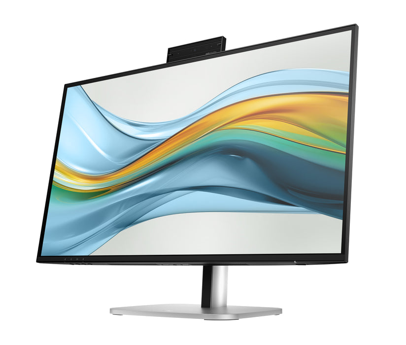 HP Series 5 Pro 27 inch QHD USB-C Conferencing Monitor - 527pm, 68.6 cm (27"), 2560 x 1440 pixels, Quad HD, LCD, 5 ms, Black