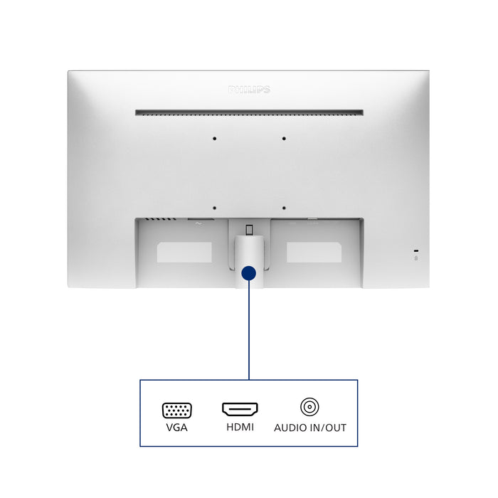 Philips V Line 271V8AW/00, 68.6 cm (27"), 1920 x 1080 pixels, Full HD, LCD, 4 ms, White